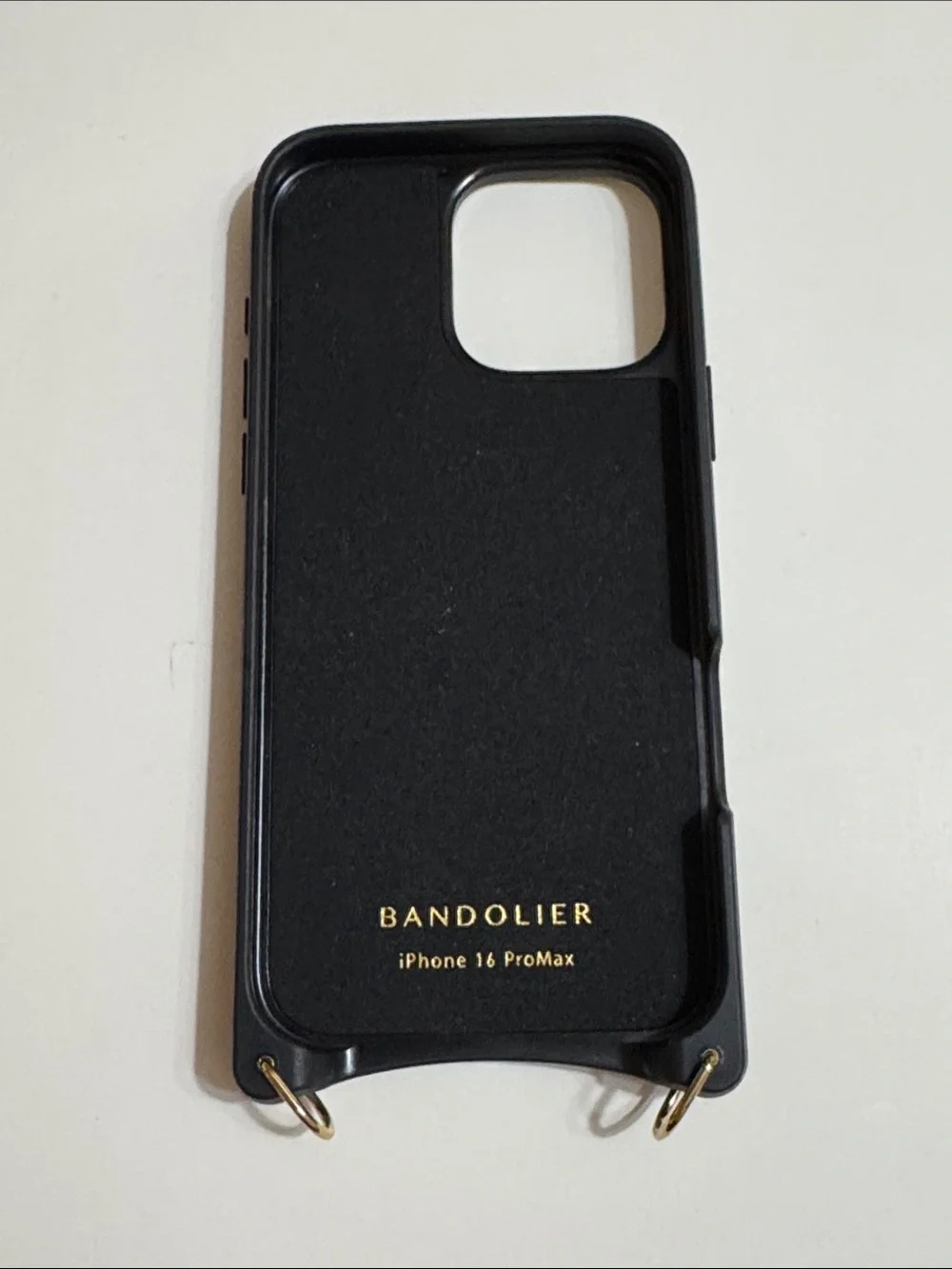 Bandolier Emma Leather Card Pocket Phone Case in Brown iPhone 16 ProMax